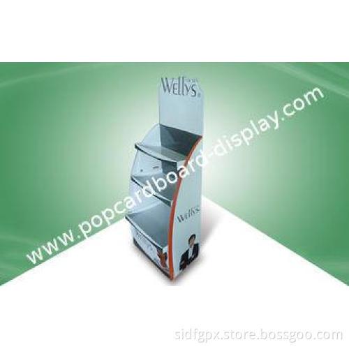 Adjustable Shelf POP Cardboard Display Cardboard Display St